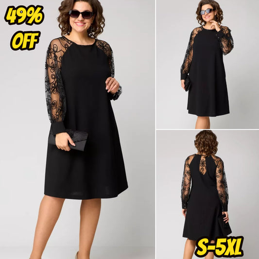 💖💖【S-5XL】🍁🍂Elegantna jesensko-zimska obleka v novem stilu